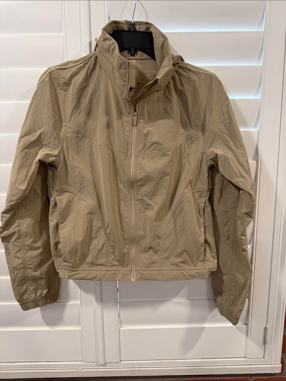 lululemon athletica Tan Lightweight Windbreaker Jacket